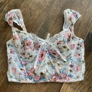 Victoria’s Secret unlined bra top (tiktok)